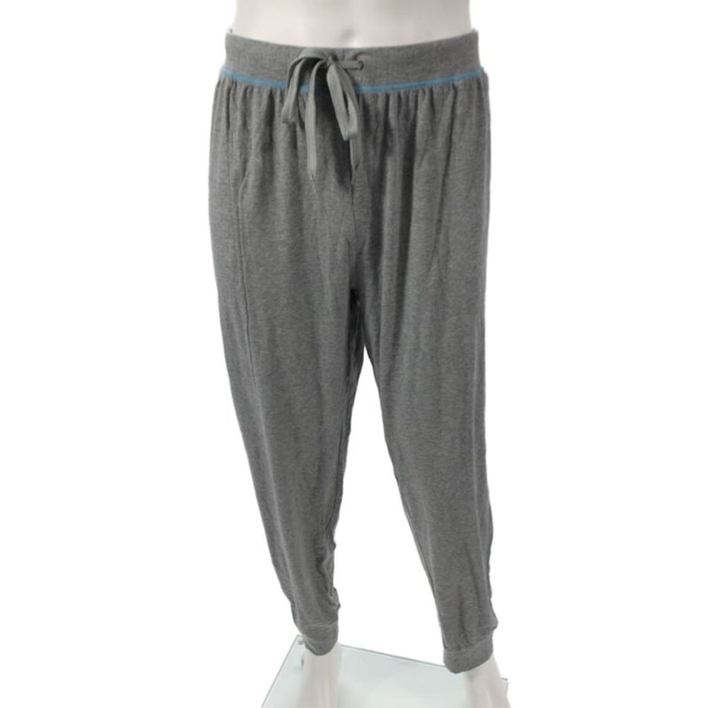 Robert Graham Mens Joggers Gray Drawstring Cotton Size XL